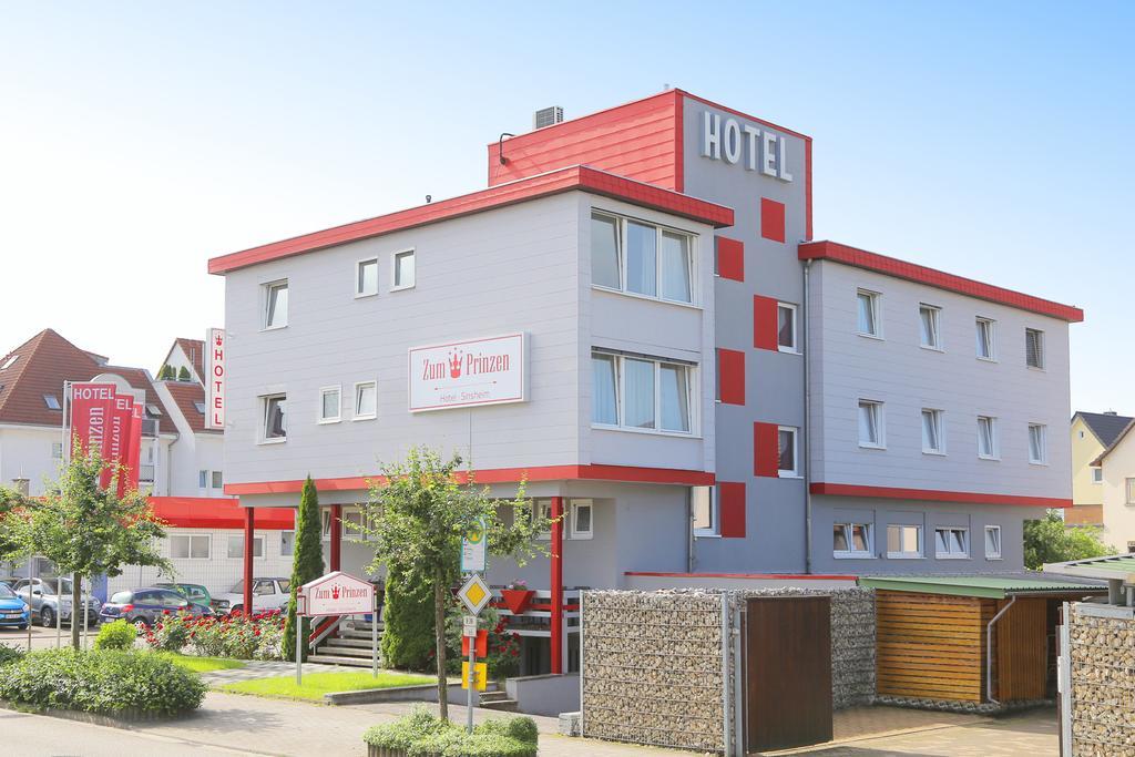 Hotel Zum Prinzen Зинсхайм Экстерьер фото