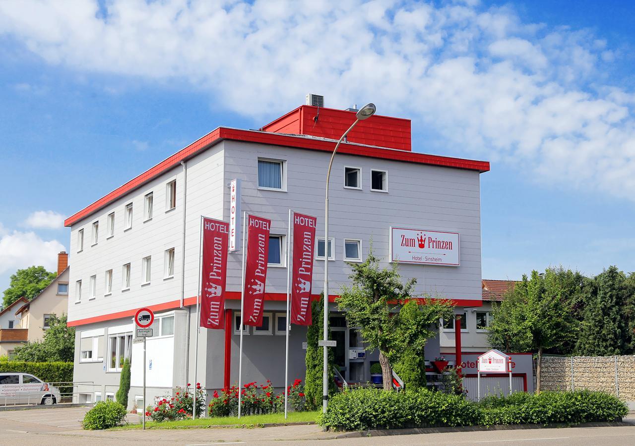 Hotel Zum Prinzen Зинсхайм Экстерьер фото