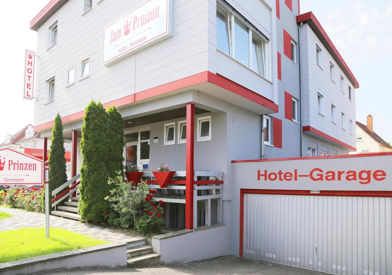 Hotel Zum Prinzen Зинсхайм Экстерьер фото